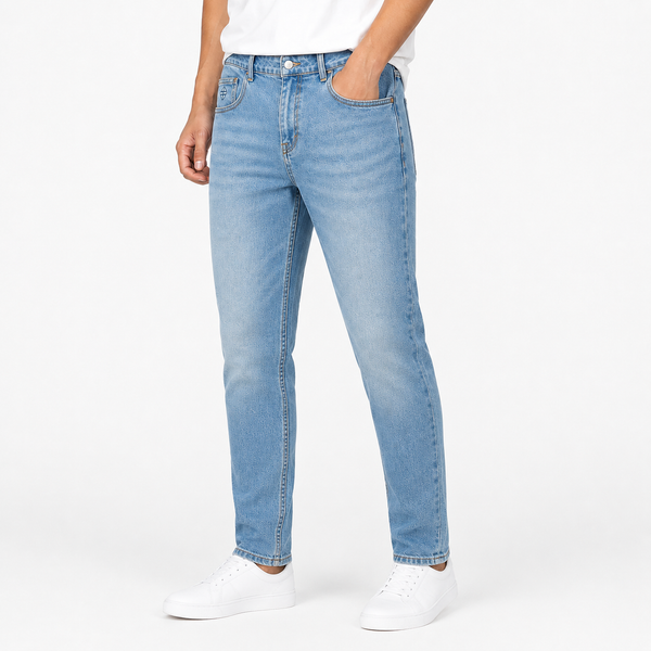 Ocean Blue Jeans Slim Cut
