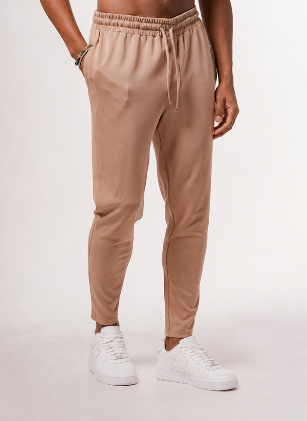 Premium Tight Joggers-Choco