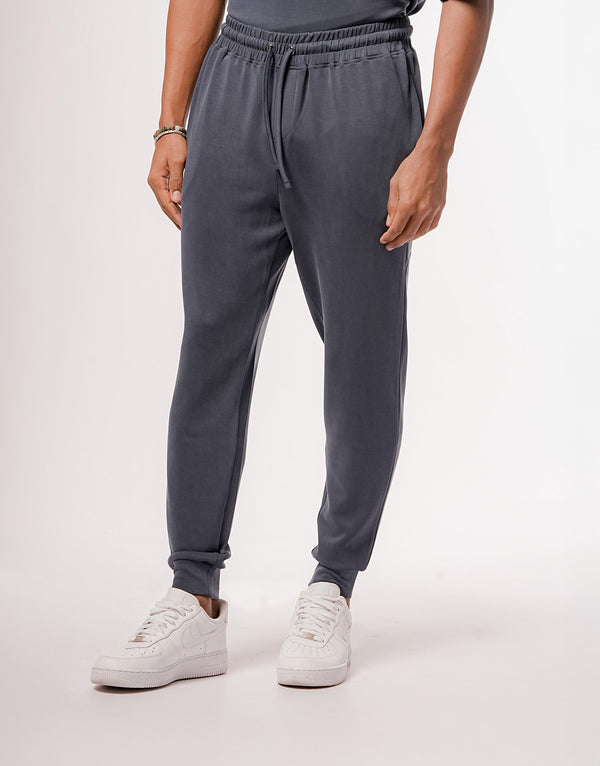 Premium Joggers-Navy Blue