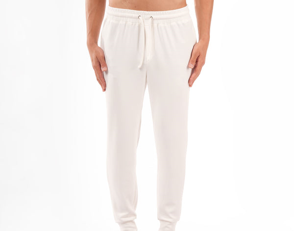 Premium Joggers - Pure White