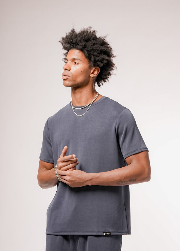 Premium Standard Fit-T-shirt-Navy Blue