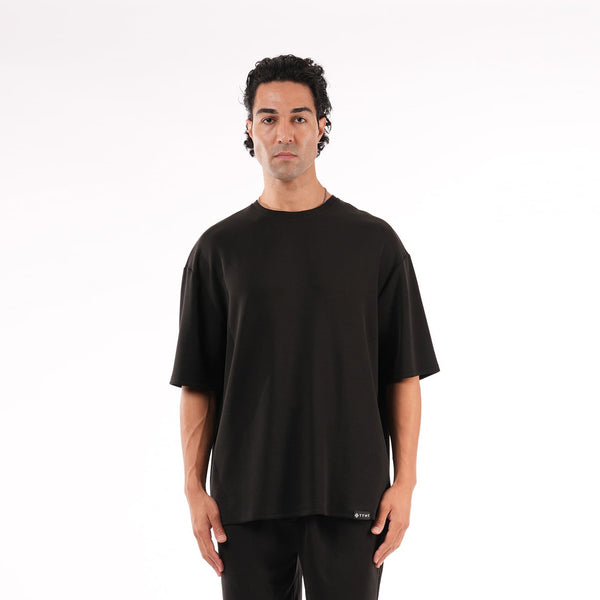 Premium Oversized T-shirt - True Black